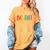 Your Future Is Bright Kindergarten Teacher Life Men Women Women's Comfort Colors T-Shirt Mustard Your Future Is Bright Kindergarten Teacher Life Men Women Women's Comfort Colors T-Shirt Mustard