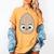 Good Egg Teacher Halloween Costume Group The Shel Egg Women's Comfort Colors T-Shirt Mustard