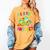 Groovy Field Trip Anyone Happy Field Day For Teachers Kids Women's Comfort Colors T-Shirt Mustard Groovy Field Trip Anyone Happy Field Day For Teachers Kids Women's Comfort Colors T-Shirt Mustard