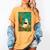 Groovy Ghost Reading Book Cat Halloween Ghost Teacher Women's Comfort Colors T-Shirt Mustard Groovy Ghost Reading Book Cat Halloween Ghost Teacher Women's Comfort Colors T-Shirt Mustard