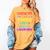 Growth Mindset Teacher Positive Message Inspirational Quote Women's Comfort Colors T-Shirt Mustard