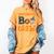 Halloween Kindergarten Boo Crew Kinder Teacher Student Women's Comfort Colors T-Shirt Mustard
