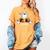 Halloween PE Teacher Ghosts Pumpkins Sports Lover Women's Comfort Colors T-Shirt Mustard