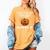 Halloween Pumpkin Pi Math Geometry Teachers Students For Men Women Kids Women's Comfort Colors T-Shirt Mustard