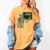 Halloween Skeleton 67 Meme Square Root 4489 Math Teacher Women's Comfort Colors T-Shirt Mustard
