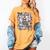 Halloween Skeleton Teacher I'Ll Just Wait Until It's Quiet Women's Comfort Colors T-Shirt Mustard Halloween Skeleton Teacher I'Ll Just Wait Until It's Quiet Women's Comfort Colors T-Shirt Mustard