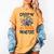 Halloween Teacher Creepin It Real With My 4th Grade Monsters Women's Comfort Colors T-Shirt Mustard Halloween Teacher Creepin It Real With My 4th Grade Monsters Women's Comfort Colors T-Shirt Mustard
