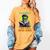Halloween Teacher Librarian Frankenstein Reading Books Women's Comfort Colors T-Shirt Mustard Halloween Teacher Librarian Frankenstein Reading Books Women's Comfort Colors T-Shirt Mustard