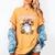 Halloween Teacher Trade Students For Candy Costume Women Women's Comfort Colors T-Shirt Mustard