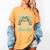 Halloween Teacher Tshirts Science Teachers Love Brains Women's Comfort Colors T-Shirt Mustard
