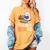 Halloween Teacher Women Cute Reading Ghost Read More Books Women's Comfort Colors T-Shirt Mustard