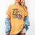 Happy First Day Of School PE Teacher Life Back To School Women's Comfort Colors T-Shirt Mustard