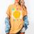 Happy Fri-Yay Teacher Friday Weekend School Women's Comfort Colors T-Shirt Mustard