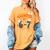 Haunted By 6-7 Halloween Math Teacher Joke Women's Comfort Colors T-Shirt Mustard Haunted By 6-7 Halloween Math Teacher Joke Women's Comfort Colors T-Shirt Mustard
