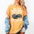 Haunted By 6-7 Teacher 67 Halloween Skeleton Six Seven Women's Comfort Colors T-Shirt Mustard Haunted By 6-7 Teacher 67 Halloween Skeleton Six Seven Women's Comfort Colors T-Shirt Mustard