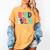 Head Start Team Homeschool Teacher Headstart Back To School Women's Comfort Colors T-Shirt Mustard