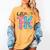 Hello TK Transitional Kindergarten Back To School Teacher Women's Comfort Colors T-Shirt Mustard Hello TK Transitional Kindergarten Back To School Teacher Women's Comfort Colors T-Shirt Mustard