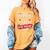 Some Heroes Wear Capes Others Teach 4th Grade Teacher Men Women Kids Women's Comfort Colors T-Shirt Mustard