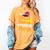 Hocus Pocus Everybody Focus Halloween Teacher Men Women Kids Women's Comfort Colors T-Shirt Mustard