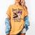 Hocus Pocus I Need Coffee To Focus Halloween Teacher Women's Comfort Colors T-Shirt Mustard