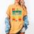 Hola Estudiantes Spanish Teacher Back To School 2025 Women's Comfort Colors T-Shirt Mustard Hola Estudiantes Spanish Teacher Back To School 2025 Women's Comfort Colors T-Shirt Mustard