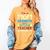 I'm Mom Grandma And A Retired Teacher Nothing Scares Me Men Women Women's Comfort Colors T-Shirt Mustard