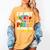 I'm Not Short I'm Pre-K Teacher Size Back To School Teacher Women's Comfort Colors T-Shirt Mustard I'm Not Short I'm Pre-K Teacher Size Back To School Teacher Women's Comfort Colors T-Shirt Mustard