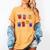 Inclusion Is My Jam Special Education Teacher Para Autism Women's Comfort Colors T-Shirt Mustard