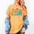 Infant Teacher Floral First Day Back To School Teaching Women's Comfort Colors T-Shirt Mustard Infant Teacher Floral First Day Back To School Teaching Women's Comfort Colors T-Shirt Mustard