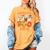 Insurance Boo Crew Halloween Spooky Costume Teacher Women's Comfort Colors T-Shirt Mustard