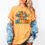 Its A Good Day To Do Math Retro Math Teacher Student Women's Comfort Colors T-Shirt Mustard