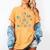 Its A Good Day To Teach Tiny Musicians Music Teacher Flower Women's Comfort Colors T-Shirt Mustard