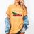 Jolliest Bunch Of Teachers This Side Of The Hallway Women's Comfort Colors T-Shirt Mustard