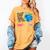 K Is For Kindergarten Teacher Tie Dye Back To School Kinder For Men Women Girls Kids Women's Comfort Colors T-Shirt Mustard