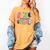 Kids Back To School Teachers Special Education Dream Team Women's Comfort Colors T-Shirt Mustard