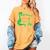 Kids My Nonna Loves Me Dinosaur Grandson Women's Comfort Colors T-Shirt Mustard