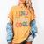 Kind Is Always Cool Teacher Graphic Tees Choose Kindness Women's Comfort Colors T-Shirt Mustard