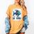 Be Kind Rainbow Fish Teacher Life Back To School Teaching Men Women Women's Comfort Colors T-Shirt Mustard