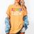 Kinder Crew Kindergarten Teacher 1st Day Of School Women's Comfort Colors T-Shirt Mustard
