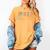 Kinder Crew Kindergarten Teacher First 1st Day Of School Women's Comfort Colors T-Shirt Mustard