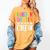 Kindergarten Crew Shirt Kinder Crew Teacher Boy Girl Women's Comfort Colors T-Shirt Mustard