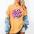 Kindergarten Teacher Women Checkered First Day Of School Women's Comfort Colors T-Shirt Mustard Kindergarten Teacher Women Checkered First Day Of School Women's Comfort Colors T-Shirt Mustard