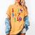 Learning Math Numbers Counting Back To School Teacher For Men Women Girls Kids Women's Comfort Colors T-Shirt Mustard