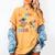 Learning Is Out Of This World Space Back To School Teacher Women's Comfort Colors T-Shirt Mustard