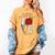 Let All That You Do Be Done In Love Christian Teacher Women's Comfort Colors T-Shirt Mustard
