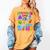 Let's Explore Under The Sea Back To School Student Teacher Women's Comfort Colors T-Shirt Mustard