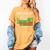 Can I Lick It Periodic Table Science Teacher Student Women's Comfort Colors T-Shirt Mustard