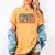 Literacy Justice For All Teacher Women's Comfort Colors T-Shirt Mustard