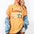 Llama Learning Teachers Students Alpaca Lover Back To School Women's Comfort Colors T-Shirt Mustard