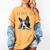 Love Is Boston Terrier Bostie Women's Comfort Colors T-Shirt Mustard